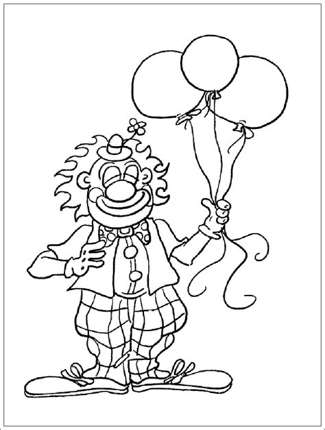 Bastelvorlagen clown zum ausdrucken / clown 012 (kostenlose malvorlagen und ausmalbilder auf www. Ausmalbilder zum Ausdrucken: Ausmalbilder Clown Kostenlos ...