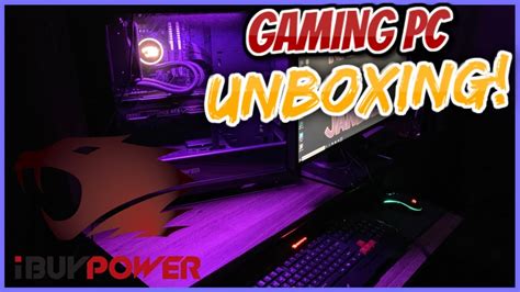 Ibuypower Gaming Pc Unboxing Youtube