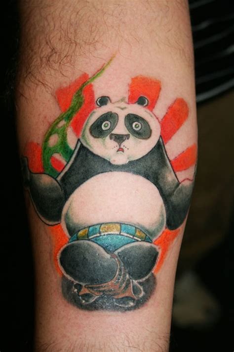 How the panda is portrayed influences its purpose. 40 Dashing Panda Bear Tattoos and their meaning - Tail and Fur