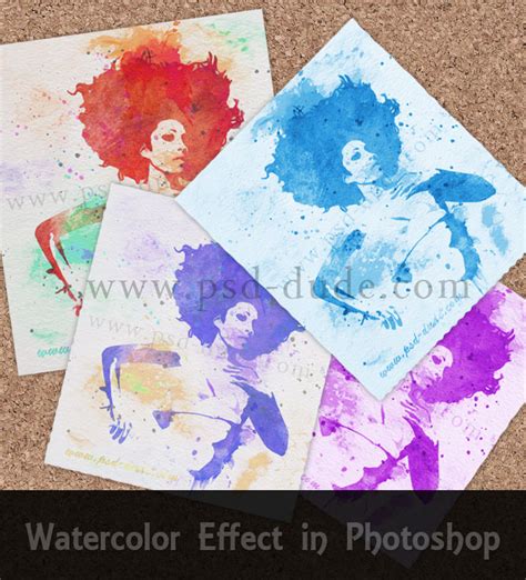 Create A Watercolor Effect In Photoshop Photoshop