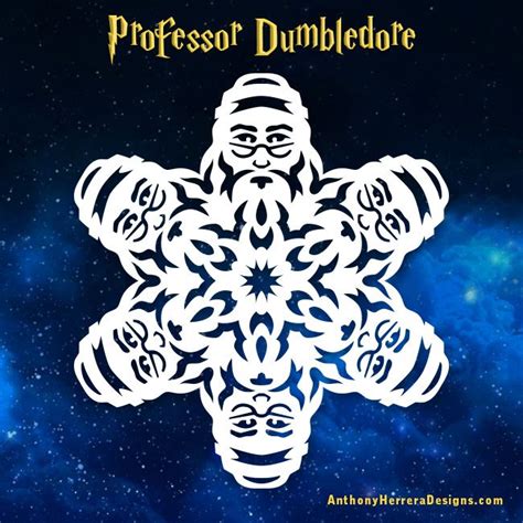 Harry Potter Snowflake Template