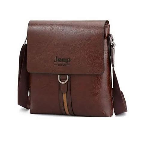 Jeep Series Leather Cross Body Messenger Cash Bagsling Bagtravel Bag