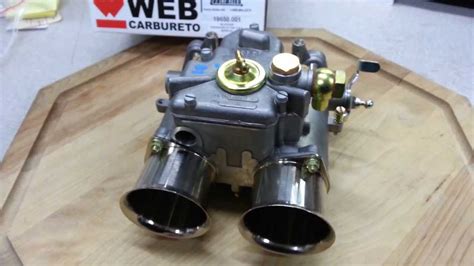 Weber 50dcosp 19650001 Carburetor Id Youtube