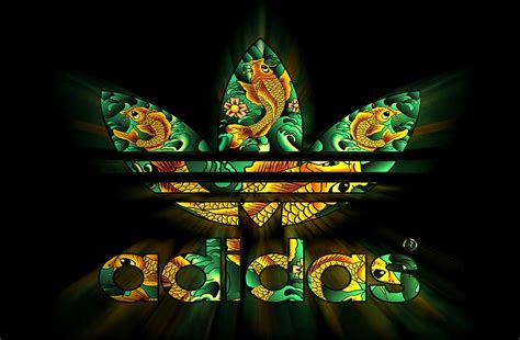 Adidas Digital Art By Melanin Gold