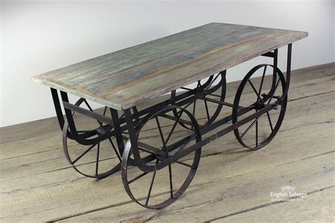 Free shipping on orders $35+. Metal Spoked Wheel Coloured Top Coffee Table