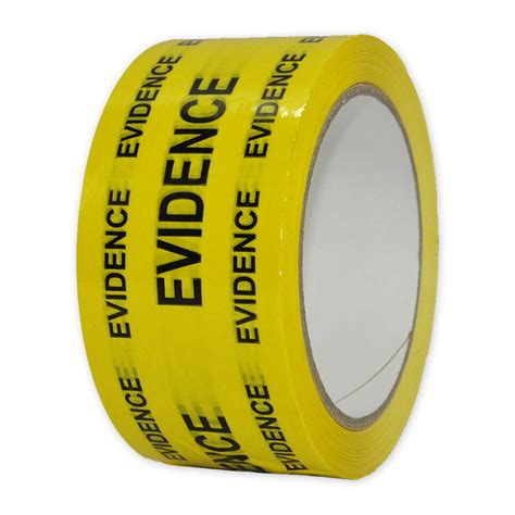 Printed Tape "Evidence" 50mm x 66m — SceneSafe