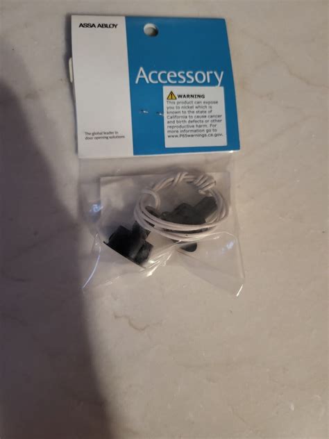 Securitron DPS-W-BK Door Position Switch, Black, Wood Doors | eBay