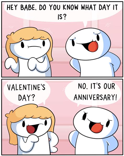 Theodd1sout Man Valentines Day Love Comics Funny Comics