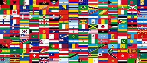 Flags World Map Desktop