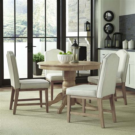 Target / furniture / round 5 piece dining set. Home Styles Classic 5 Piece Round Dining Set in White Wash ...