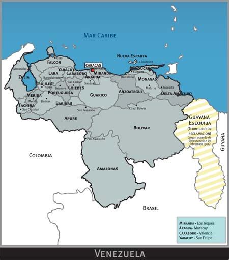 Croquis Del Mapa De Venezuela Imagui
