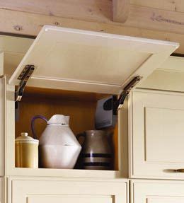 Alignment with the edge of the cabinet will greatly depend on the type of hinge. Wall Top Hinge Cabinet | Kraftmaid, Kitchen cabinet design, Storage