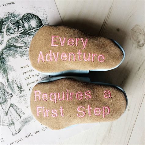 May your days be filled with laughter, peace and happy memories to cherish forever! alice in wonderland adventure quote baby shoes by born ...