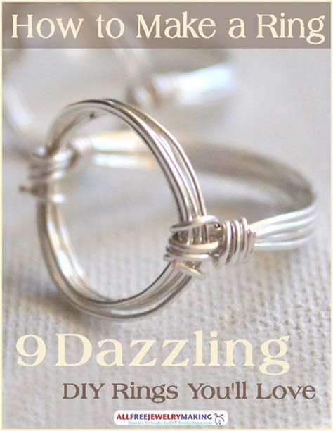 How do u make a money ring. How to Make a Ring: 9 Dazzling DIY Rings You'll Love | AllFreeJewelryMaking.com