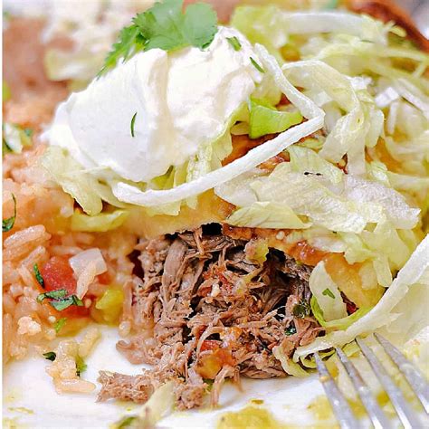 Shredded Beef Chimichangas - Cooking With Curls