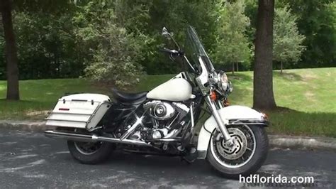 Used 2006 Harley Davidson Road King Police Motorcycle For Sale Miami