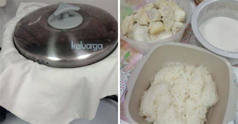 Cara mudah takar beras dan air rice cooker. Masak Pulut Guna Rice Cooker Jer Tak Perlu Kukus. Lapik ...