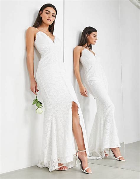 Https://tommynaija.com/wedding/asos Lace Cami Wedding Dress