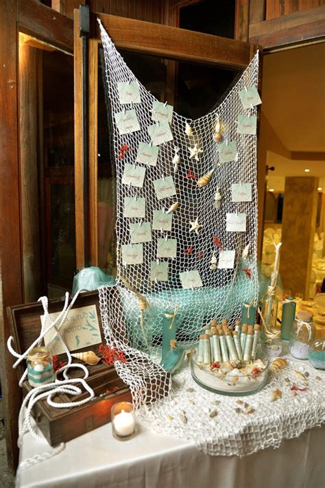 Per addobbare in grande stile un matrimonio a tema mare con un allestimento matrimonio tema mare addobbi per la tavola. Un matrimonio ispirato al mare: Monique e Giovanni ...