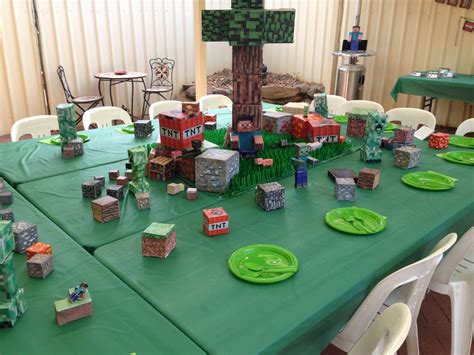 Minecraft Table Decorations