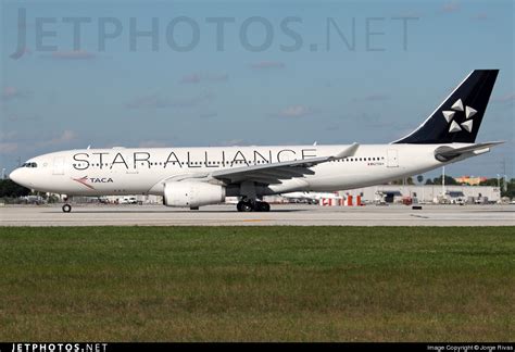 N279av Airbus A330 243 Taca International Airlines Jorge Rivas