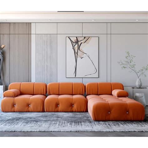 Orange Sectional Sofa Cabinets Matttroy