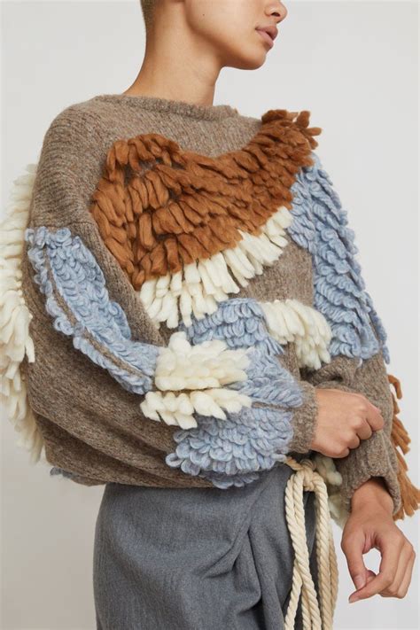 No gutsy, no glory the blueprint to building out your wardrobe begins with a new palette of epic proportions. Atelier Delphine Paladora Sweater in Colorway B | Knitwear ...