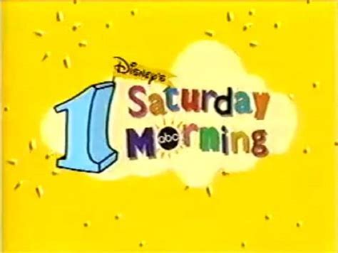 Disneys One Saturday Morning Abc 6 By Jdwinkerman On Deviantart