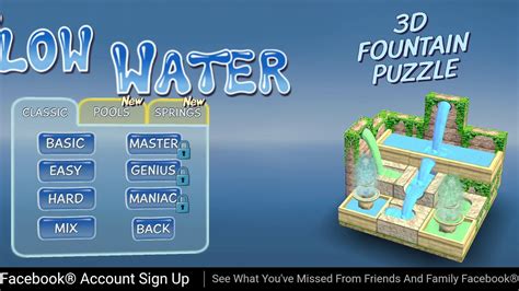Flow Water Fountain 3d Puzzle Pools 1 Updated Level 1 To 5 Youtube