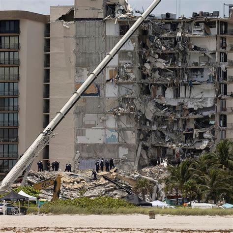Miami Condo Building Collapse Leaves 9 Dead Video And Photos