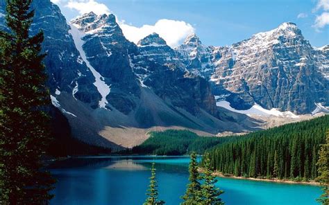Download Moraine Lake Banff National Park Canada 800x480 Wallpaper