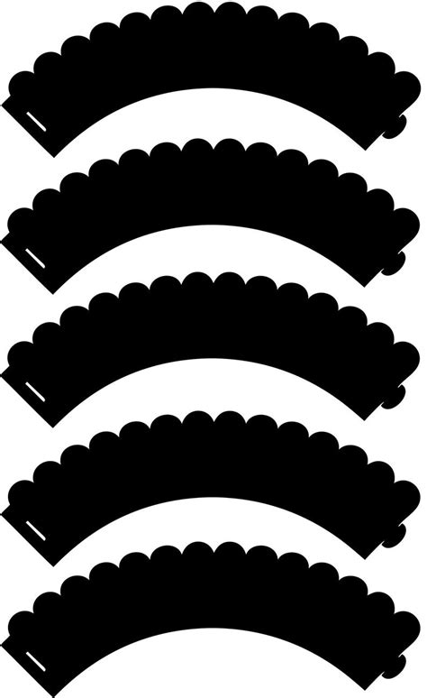 Freesvg.org offers free vector images in svg format with creative commons 0 license (public domain). DIGITAL DOWNLOAD Mini Scalloped Cupcake Wrappers - Svg ...