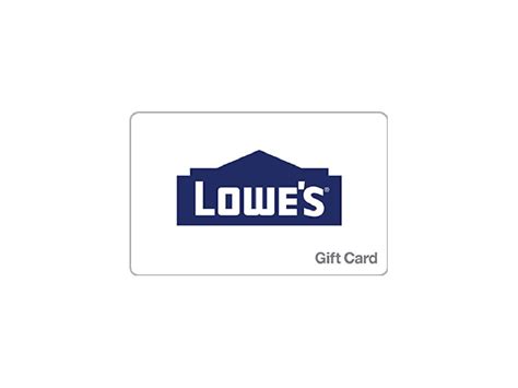 Lowe S Gift Card Email Delivery Newegg Com