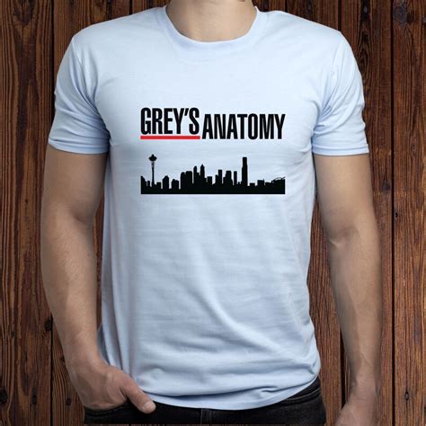 Grey S Anatomy T Shirt Grey S Anatomy Logo Tee City Etsy