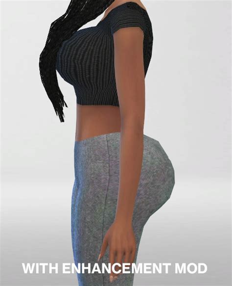 ILOVEsaraMOON Bellaisadellima BUTT ENHANCEMENT MOD Creates A