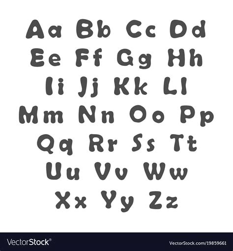 Find more kindergarten worksheets pdf file in my shop here are a few of the resources for sale alphabet letter upper and lowercase letter formation writing guide kindergarten common core. English alphabet uppercase and lowercase letters Vector Image