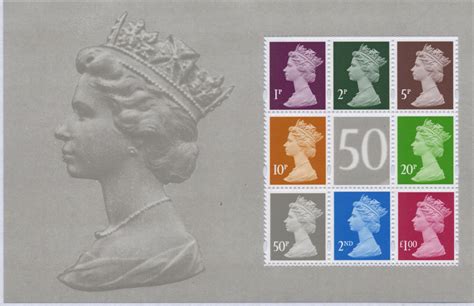 50th Anniversary Of The Machin British Stamps 5 June 2017 From Norvic