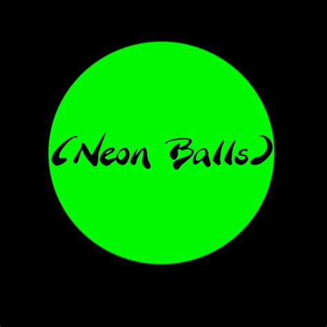 Neon Balls By Justin Goulet