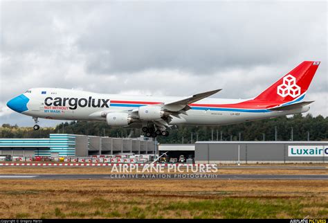 Lx Vcf Cargolux Boeing 747 8f At Luxembourg Findel Photo Id
