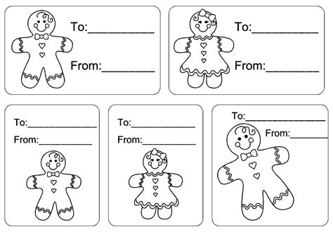 10 Best Printable Christmas Gift Tags To Color PDF For Free At Printablee