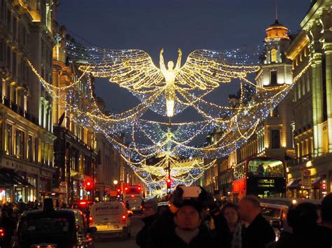 Christmas Decorations London Streets The Cake Boutique