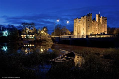Download Wallpaper Ireland County Clare Night Castle Free Desktop