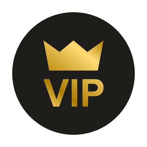 vector de icono vip para diseño gráfico, logotipo, sitio web, medios