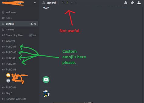 Hence, it has a feature to assign emojis in various places. Custom emojis in Voice & Chat channels names - Discord