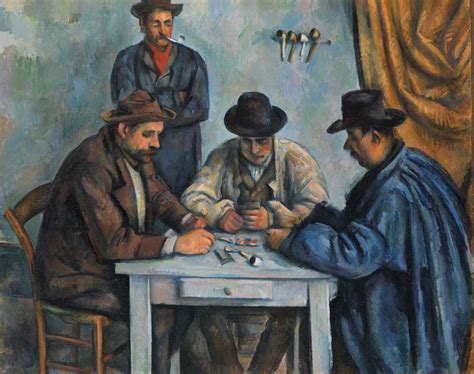 Paul Cézanne Die Kartenspieler Artframe Leinwand Poster Und Mehr