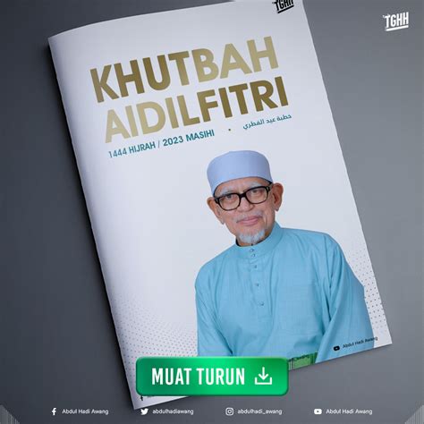 Khutbah Aidilfitri H Berita Parti Islam Se Malaysia Pas