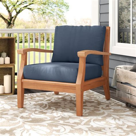 Get free shipping on qualified sunbrella outdoor cushions or buy online pick up in store today in the outdoors department. Forever Patio Miramar Teak Patio Chair with Sunbrella ...