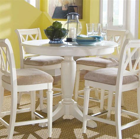 Get cozy in your living room space with an arm chair or chaise lounge chair. Modern White Pedestal Dining Table - Dining room ideas