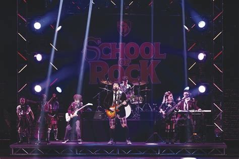 Up And Coming The Drummers Of School Of Rock The Musical Modern