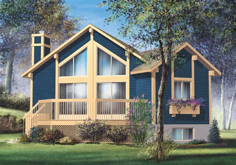 As a standout amongst the most widely recognized sorts of homes. One Bedroom Vacation Home - 80557PM | Architectural ...